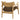 House Nordic – Olvera Loungestol i egetræ, Natur/Brun – 68×68×72 cm - Bolig og Haven