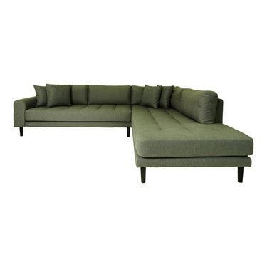 Lido Hjørnesofa Åben Ende fra House Nordic i olivengrøn