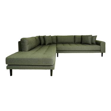 Lido Hjørnesofa Åben Ende fra House Nordic i olivengrøn