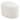 House Nordic - Hilo Puf – Off-White Chenille – 55x40x39 cm - Bolig og Haven