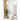 House Nordic - Daisy Puf – Sand Bouclé med Træbase – Ø50 x 41 cm - Bolig og Haven