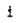 House Doctor Lysestage, Donna, Sort, H20 cm