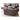 House Nordic - Prague sofabord – Brun marmorlook – 60×80×40 cm - Bolig og Haven