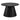 House Nordic - Osaka sofabord – Egefiner, sort – Ø70×H45 cm - Bolig og Haven