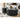 House Nordic - Rota sofabord – Marmorlook, mørkebrun – Ø80×H40 cm - Bolig og Haven