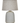 House Doctor Bordlampe inkl. lampeskærm Tana Råhvid