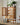 Nordal - MERGE skab, natur med rattan – B100 × D50 × H160 cm