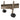 House Nordic - Empoli Barvogn – 2 Hylder – Brun Stål – 27,5 x 60 x 64 cm - Bolig og Haven