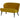 SARA SMALL SOFA VELVET OCHRE