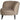 SARA LOUNGE ARMCHAIR LEFT VELVET KHAKI