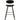 SENN BARSTOOL VELVET BLACK