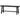 IMME BENCH WOOD BLACK 110CM