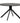 BRUNO DINING TABLE MDF BLACK O120 CM