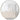 DOUTZEN ROUND MIRROR METAL GOLD O115CM