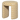 CHARLIE UPHOLSTERED STOOL CHECKERED PATTERN YELLOW