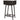 SKYBOX SIDETABLE MANGO WOOD/METAL BLACK