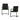BAS DINING CHAIR PU ANTHRACITE