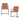 BAS DINING CHAIR PU COGNAC