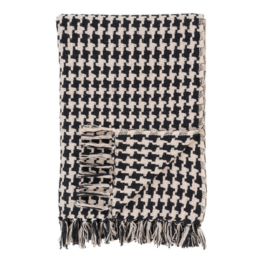 Side Plaid fra House Nordic i sort / Beige