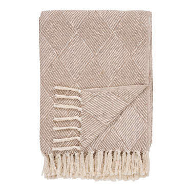 Bursa Plaid fra House Nordic i taupe