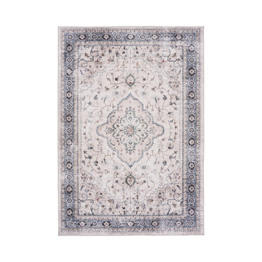 Havana Tæppe fra House Nordic i off white/Beige/Støvet blå