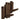 Caltra Knagerække fra House Nordic i mørkebrun – billede 4