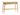 Barrali Konsolbord - Natur Eg - Nordisk Design - 75x110x40 cm - Bolig og Haven