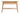 Barrali Konsolbord - Natur Eg - Nordisk Design - 75x110x40 cm - Bolig og Haven