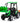 Azeno - Kraftfuld 24V Børnetraktor med Trailer og Lædersæde – Inkl. Lys,Musik,fjernb.
