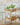 Nordal - LIRI rullebord – natur – L62 × B42 × H76 cm