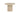 Venture Home - Krille – sidebord i travertinlook – Ø60×45 cm - Bolig og Haven