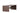 Venture Home - Telemarket – sofabord med hylde – mocca MDF med struktur – 110×50×38 cm - Bolig og Haven