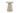 Venture Home Krull – sidebord med bølget kant – Ø45×55 cm – blank beige MDF - Bolig og Haven