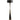 BLACKOUT TOO FLOOR LAMP METAL BLACK/BRASS