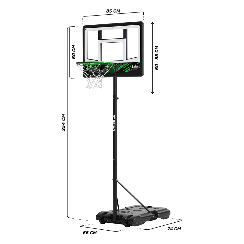 Salta - Dribble basketball stander 83x254x130cm