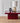 House Doctor - Sofabord Brick i Mangotræ - Rød Højglans 100x100 cm