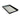 MOUD Home - HERRINGBONE Spejlbakke - Klar - 20,5×31 cm