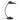Bloomingville - Nisella Bordlampe, Sort, Jern - L34 × H50 × B24 cm