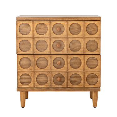 Bloomingville - Vester Kommode, Brun, MDF - L56 × H61 × B35 cm