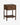 Nordal - HAYES sidebord – brun – B44,5 × D35 × H65,5 cm