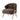 Bloomingville - Camino Loungestol, Brun, FSC® 100%, Gummitræ - L68 × H80 × B70 cm