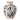 Bloomingville - Heikki Vase, Blå, Stentøj - Ø20 × H24 cm