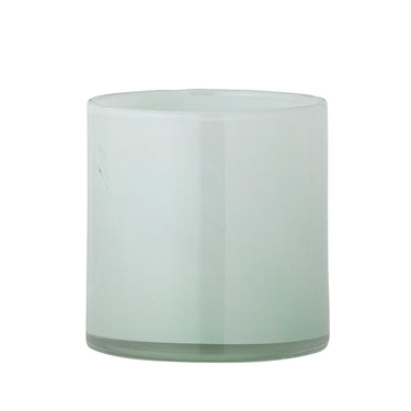 Bloomingville - Sakkara Fyrfadsstage, Grøn, Glas - Ø8 × H8 cm