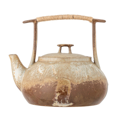 Bloomingville - Ikigai Tekande, Brun, Stentøj - Ø21,5 × H19 cm