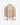 Nordal - BALI rumdeler i rattan og flet – natur – B130 × D3 × H180 cm