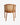 Nordal - MOSSO spisebordsstol – lysebrun – B58 × D54 × H77 cm