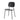 Bloomingville - Monza Spisebordsstol, Sort, Krydsfiner - L45 × H83 × B52 cm