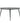 Venture Home - Break rundt spisebord Ø150 cm, sort, aluminium og aintwood