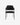 Nordal - ALBERT stol – sort – B56 × D59 × H84 cm