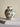 Bloomingville - Heikki Vase, Blå, Stentøj - Ø20 × H24 cm